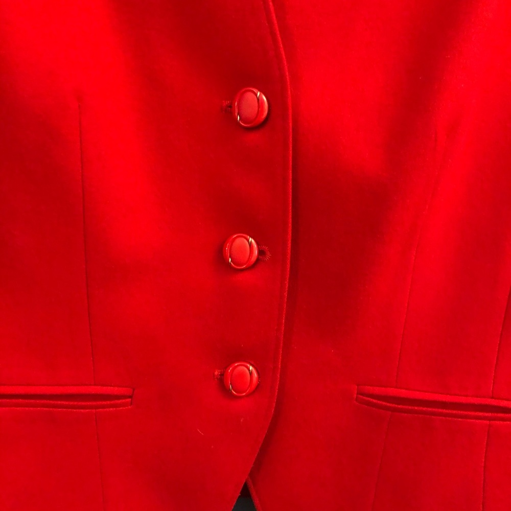 Vintage Pendleton Red Wool Jacket - Picture 2 of 6